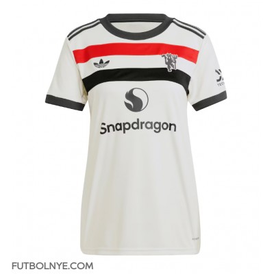 Camiseta Manchester United Bruno Fernandes #8 Tercera Equipación para mujer 2024-25 manga corta Camiseta Manchester United Bruno Fernandes #8 Tercera Equipación para mujer 2024-25 manga corta